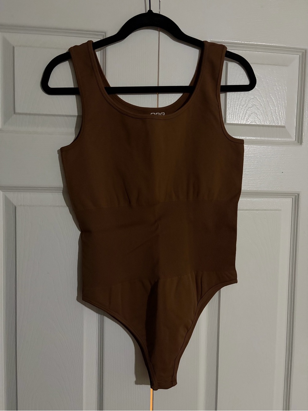 OQQ Brown One-Piece Bodysuit